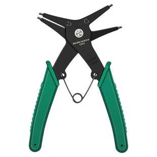 两用卡簧钳子多功能二合一内外卡环钳弹簧挡圈拆卸工具专业扩张钳