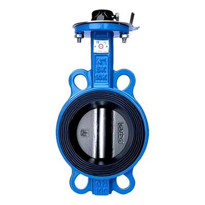 手柄对夹式蝶阀D71X-16Q软密封球磨铸铁手动开关调节阀门DN50 65