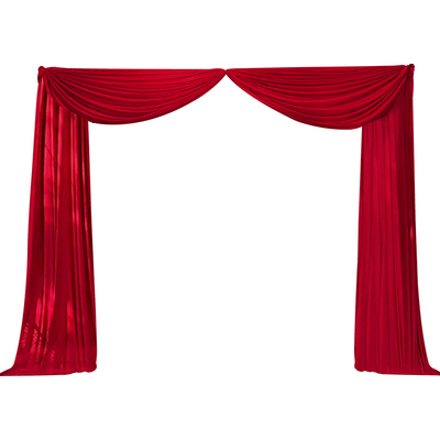 婚礼场景布幔套装农村结婚布置