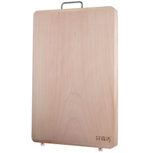 柳木案板切菜板抗菌防霉家用厨房刀板占板面板整木砧板菜板子实木