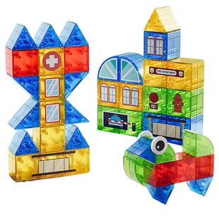 磁力方块积木块磁吸铁立体几何益智儿童玩具磁铁正方体高级百变