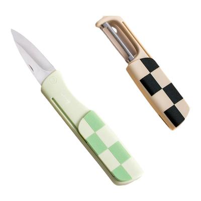 多功能折叠水果刀双头两用