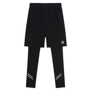 男童速干裤儿童装秋冬大童新款训练紧身长裤运动裤假两件裤子女童