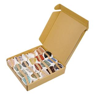 天纵晶华天然矿物晶石原石盒装水晶矿石宝石奇石标本收藏科普摆件