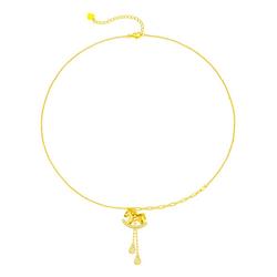 【新品】周大生马上有钱项链