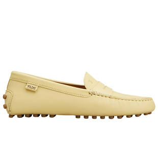 TOD'S官方正品2026春夏新品女士GOMMINO皮革乐福豆豆鞋