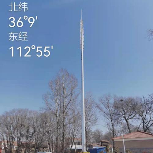 厂家供应通讯塔单管塔楼顶通信单管塔景观塔通信信号输送单管塔