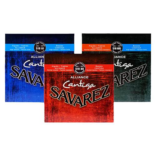 法国萨瓦列斯古典吉他琴弦套弦Savarez 500 510AR AJ CJ CR尼龙弦