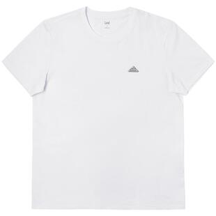 Lee商场同款标准版经典圆领三角Logo男短袖T恤休闲潮LMT010014K99