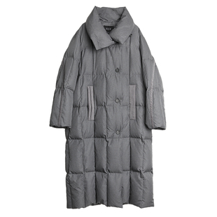 【自营】【暖绒絮语】ELLE90白鸭绒长款羽绒服女2025冬保暖外套