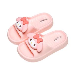 美乐蒂儿童拖鞋女童2025新款小公主夏季防滑女孩居家室内外穿凉拖