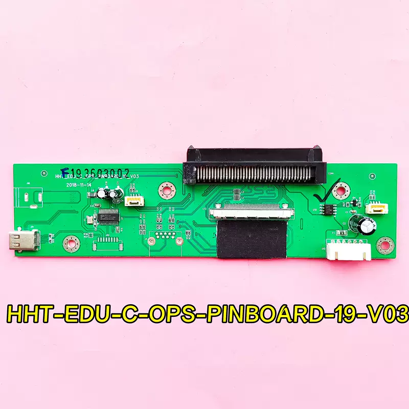 [楦垮悎TB-H8 HD-I6590E OPS鐢佃剳杞帴鏉縃HT-EDU-C-OPS-PINBOARD-19-V]