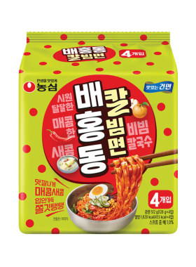 韩国进口农心甜辣拌面刀削面