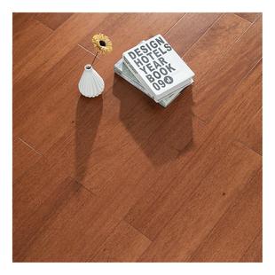 安信番龙眼纯实木地板全实木原木天然环保家用红色系厂家直销