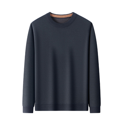 男士含羊毛加绒加厚针织衫