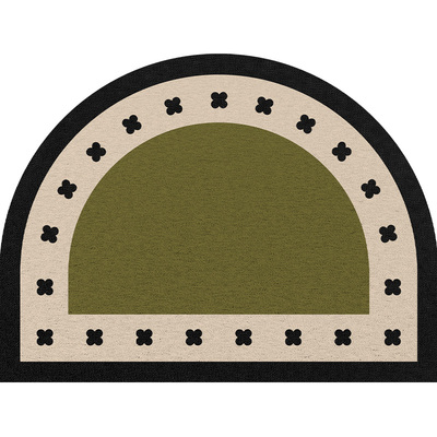 耐利森丝圈半圆形入户门地垫