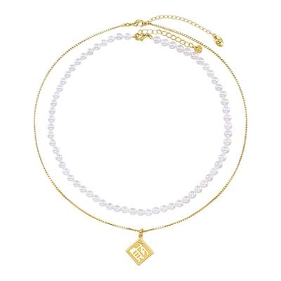 abyb财源滚滚fourtry联名锁骨链