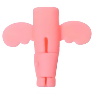 小天使数据线保护套头防折断充电线保护套线手机电线接头通用学生