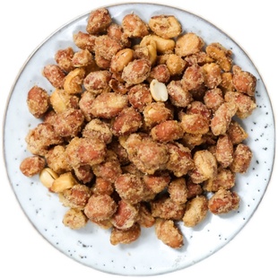 德俊花生米5斤100g包装广东潮汕特产香酥脆配酒油炸花生米下酒菜