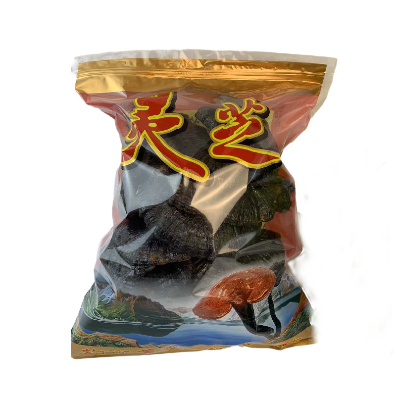 长白山半野生黑灵芝双十一500g