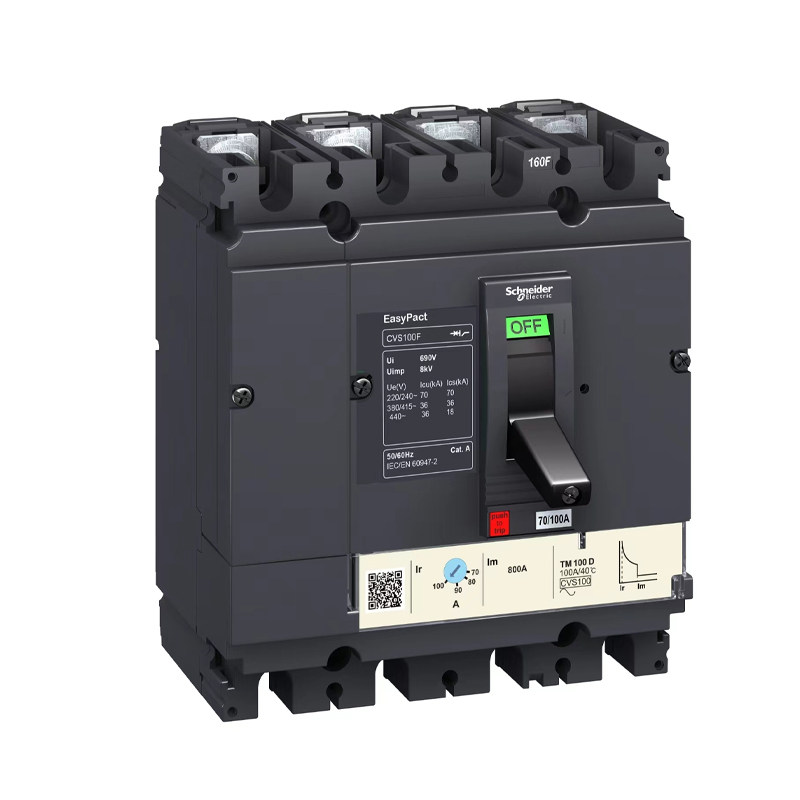 施耐德塑壳断路器CVS100F电闸CVS250N空气开关CVS400断路器CVS630