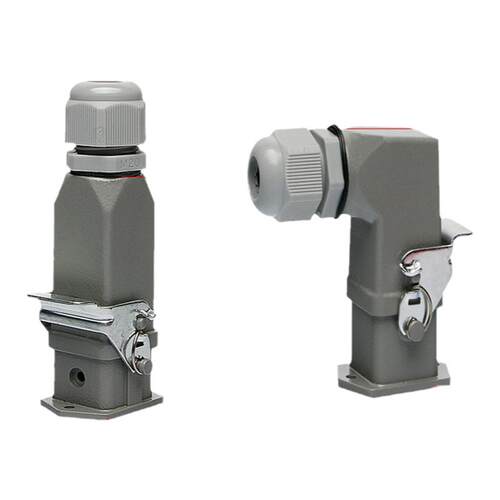 重载连接器hdc-HA003航空插头4针8芯公母16a矩形6对接5热流道插座