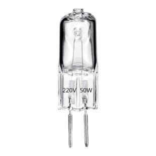 高压220V35W50W100W卤素插泡吊灯香薰灯烤箱灯珠高温G5.3灯泡负载