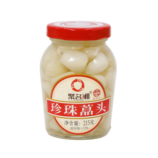 珍珠藠头荞头农家风味酸甜新鲜津市茭头水晶藠头下饭菜湖南特产