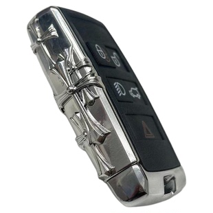 路虎捷豹钥匙壳揽胜卫士110星脉极光L发现5揽运改装克罗心钥匙壳