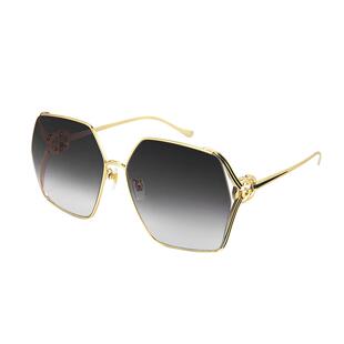 开云眼镜 古驰GUCCI金丝边方框防晒太阳镜墨镜显脸小GG1322SA