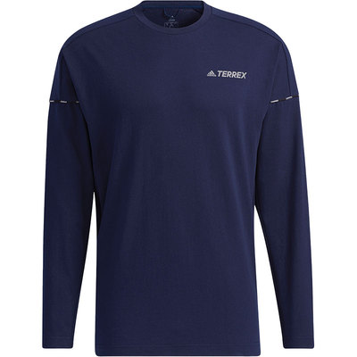 阿迪达斯男子户外运动长袖T恤