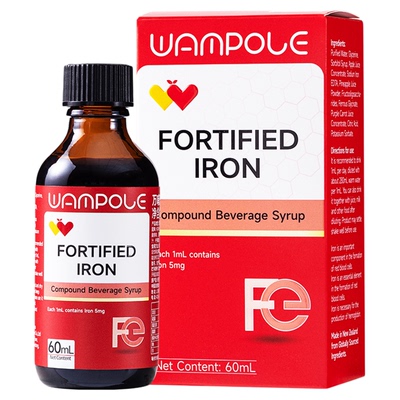 万哺乐小红帽宝宝补铁螯合铁滴剂