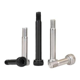 304/12.9级半牙内六角螺丝航模轴套模型半螺纹螺栓短牙M2M2.5M3M4