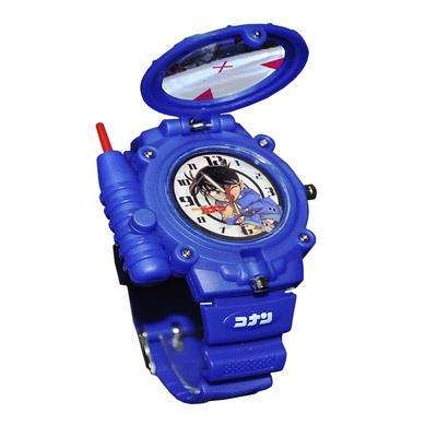 男孩女孩柯南的电子表初中麻醉针