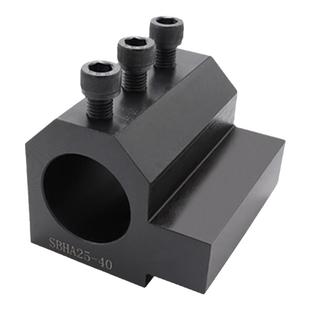 数控车床四工位刀座U钻辅助刀架镗孔刀内孔刀套变径套导套 D25D32