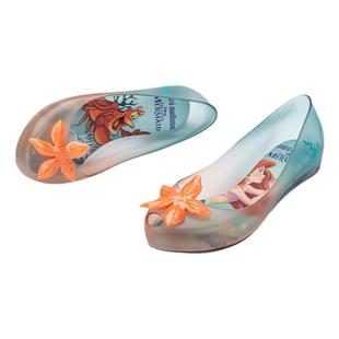 Melissa梅丽莎秋季新品中童单鞋经典鱼嘴卡通美人鱼芭蕾鞋33930