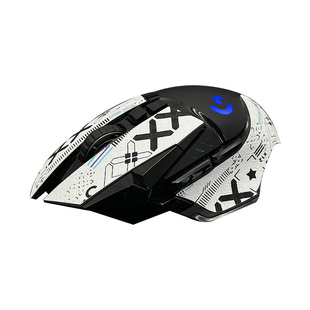 罗技G502鼠标防滑贴hero无线版超薄全包贴纸保护吸汗防手汗黑皇