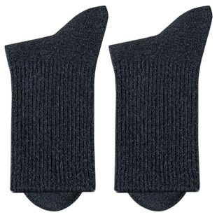 袜子男款中筒春秋款纯棉袜防臭吸汗运动秋冬季男士黑白色加厚长袜