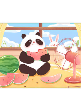 【方便快捷】升级磁吸卡通窗帘