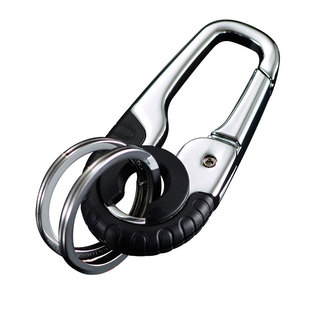 汽车钥匙扣挂件商务男士新款腰挂锁扣创意精致车用挂饰钥匙圈挂链