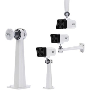 万向鸭嘴摄像头支架监控支架1208铝合金监控支架壁装室内外通用