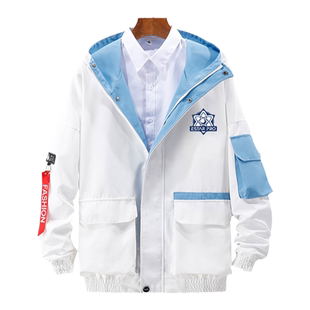 eStarPro战队花海王者诺言清融kpl队服estar拼接连帽夹克男女外套