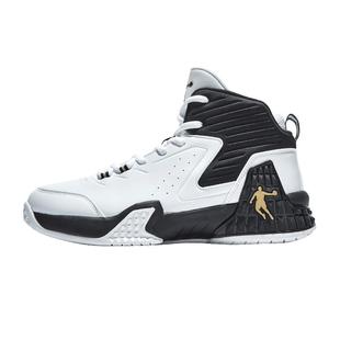 乔丹篮球鞋男士高帮冬季防滑学生革面实战球鞋初中生防水运动鞋男