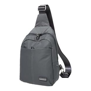 休闲胸包女2025新款牛津布斜挎包单肩小背包运动帆布包旅游包包男