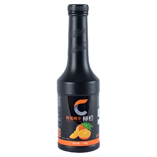 纯蜜坊柳橙浓浆杨梅红西柚紫葡萄草莓青提浓缩果汁奶茶店原材料