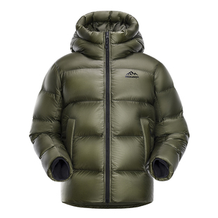 喜马拉雅雨崩鹅绒羽绒服男款2025冬季新款高充绒量极寒登山服外套