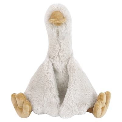 monami莫奈美灰鹅布鲁毛绒玩偶