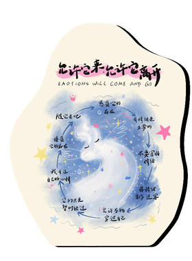 书法摆台情绪稳定工位摆件装饰画