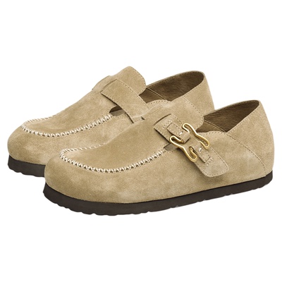 莎莎苏单鞋一脚蹬两穿勃肯鞋