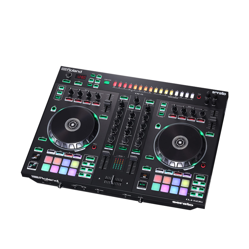 Roland罗兰DJ-505入门中阶打碟机全套便携家用附赠Serato DJ PRO